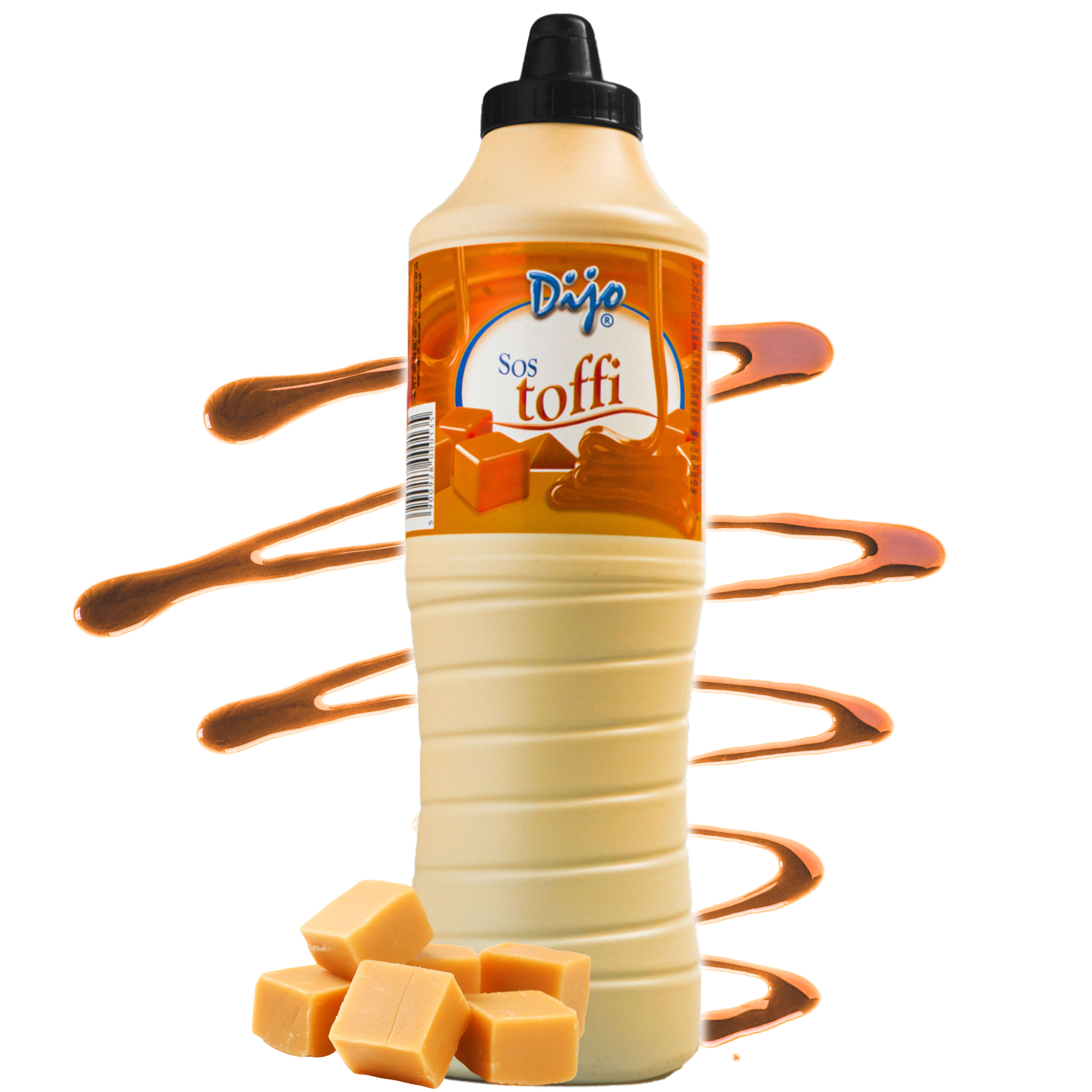 Sos polewa do lodów Toffi 1000 ml Dijo 1l