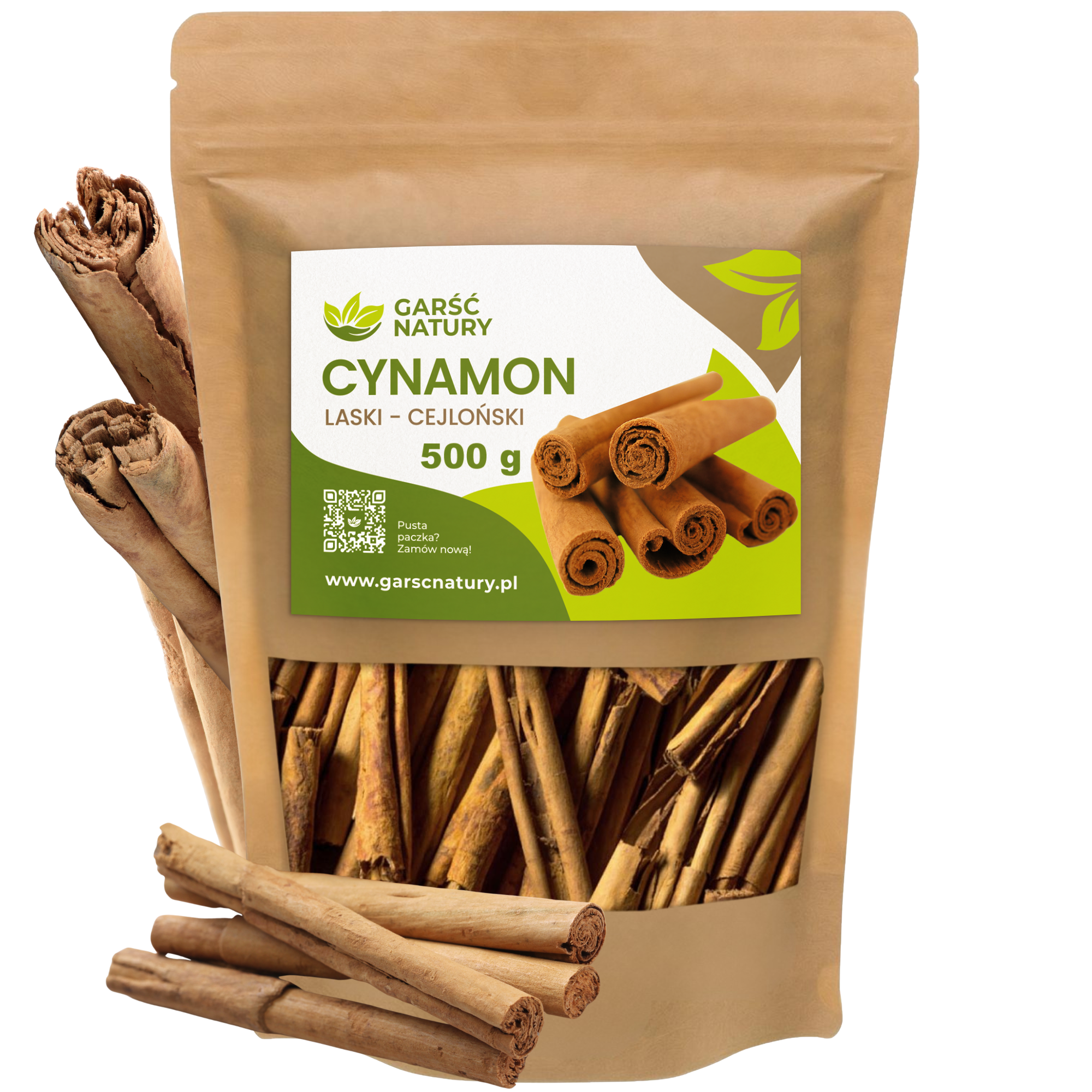Cynamon Cejloński 500g laski Aromatyczny