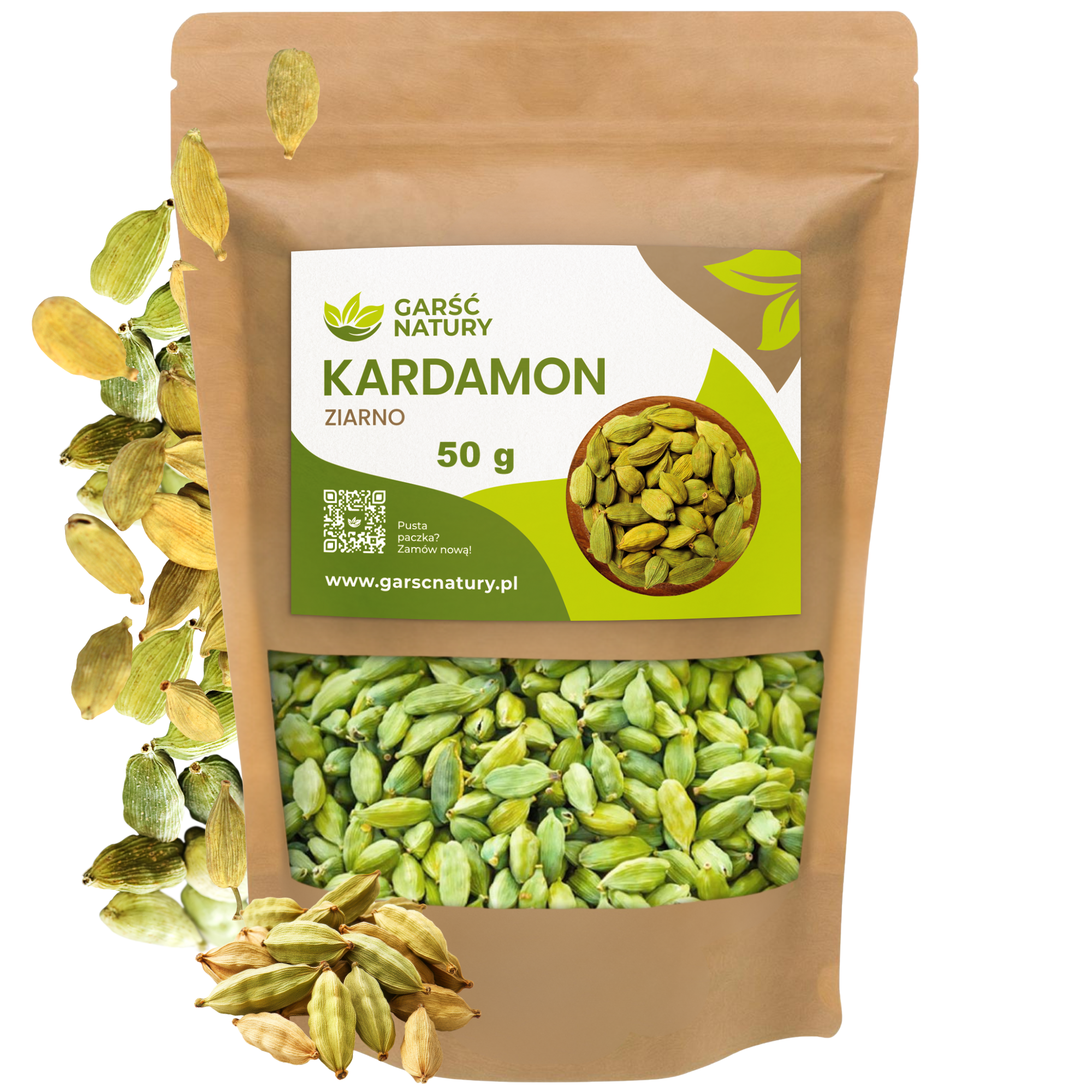 Kardamon nasiona 50g całe