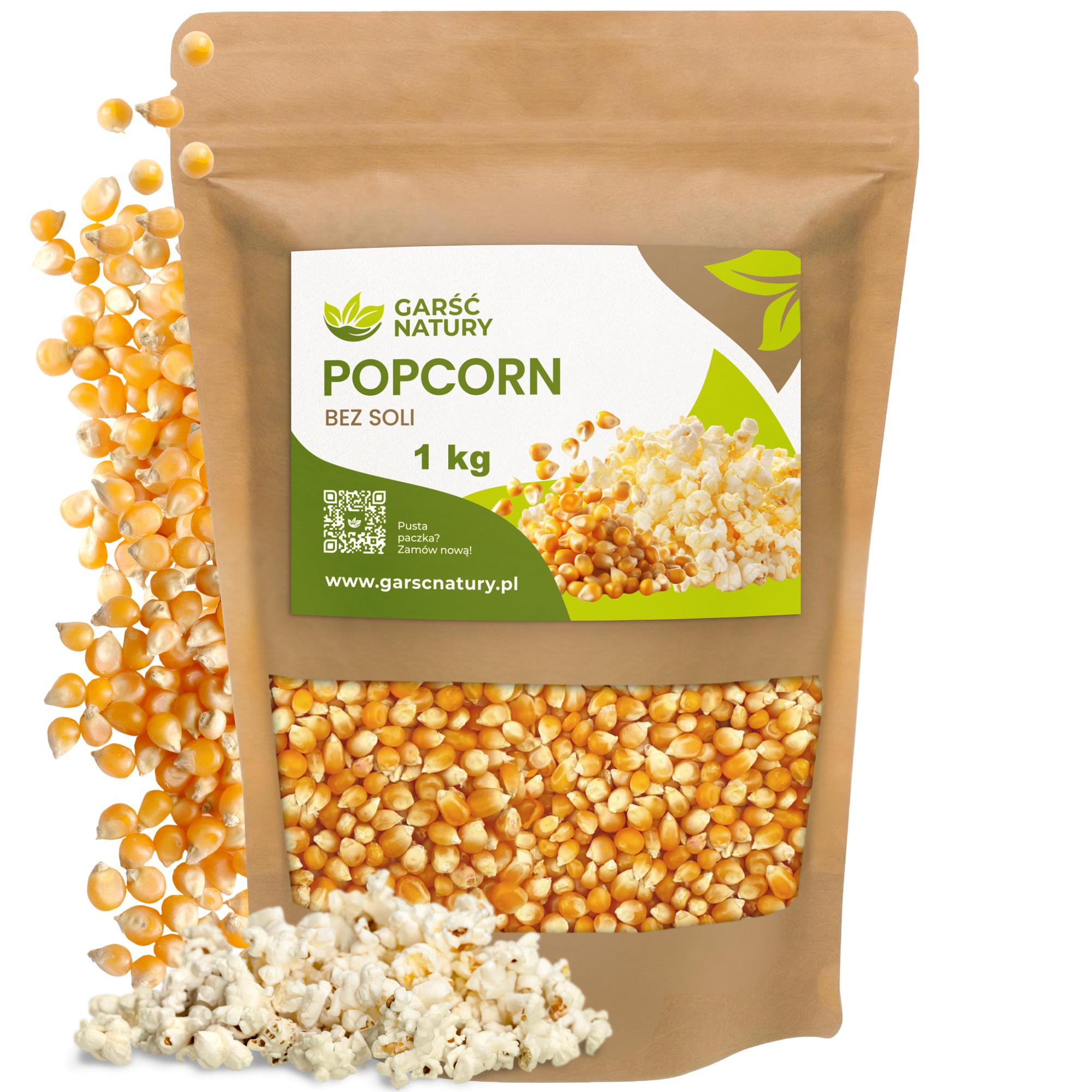 Popcorn bez soli 1kg