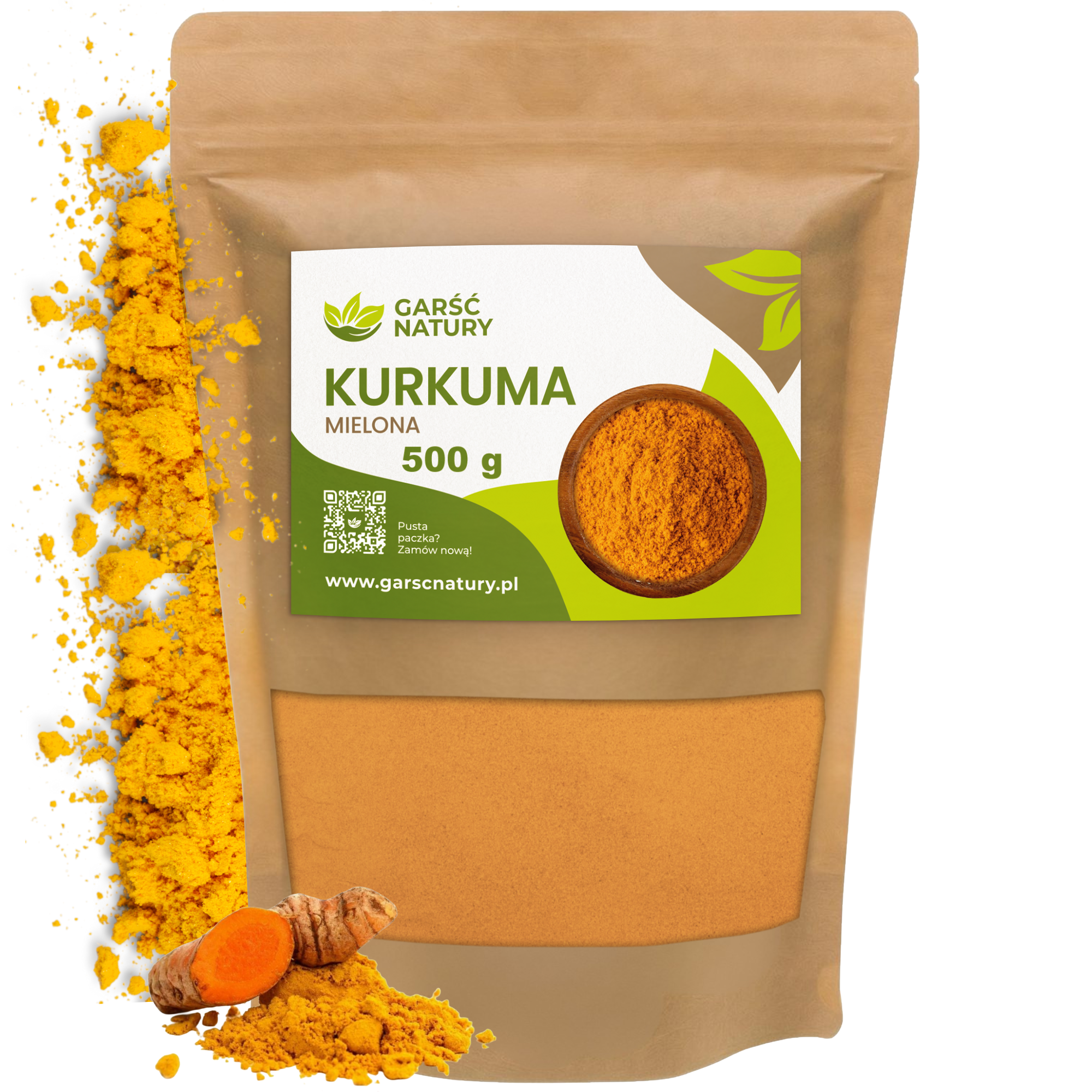 Kurkuma mielona 500g